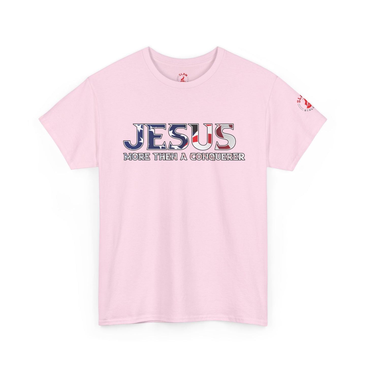 Inspirational Jesus T-Shirt - More Than a Conqueror