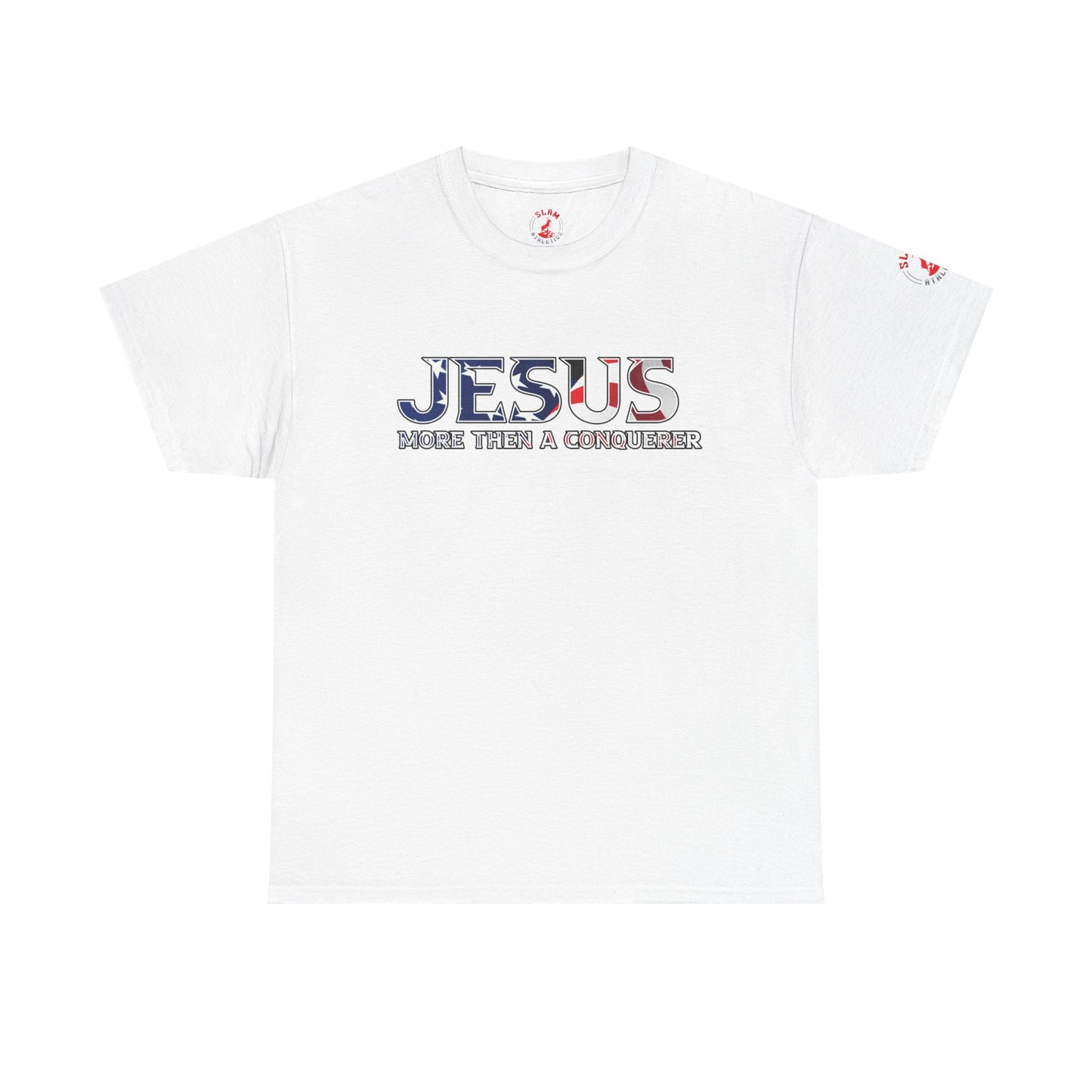 Inspirational Jesus T-Shirt - More Than a Conqueror