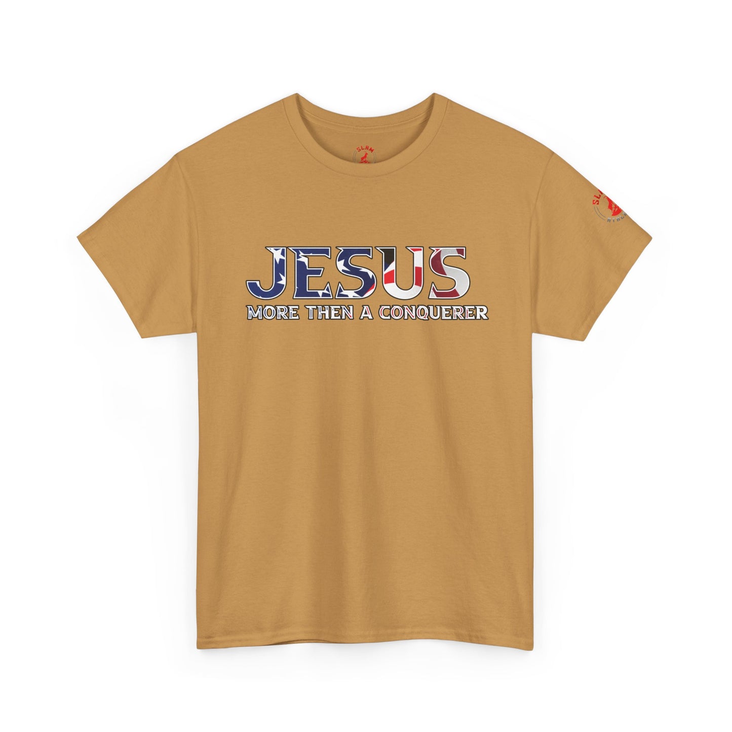 Inspirational Jesus T-Shirt - More Than a Conqueror