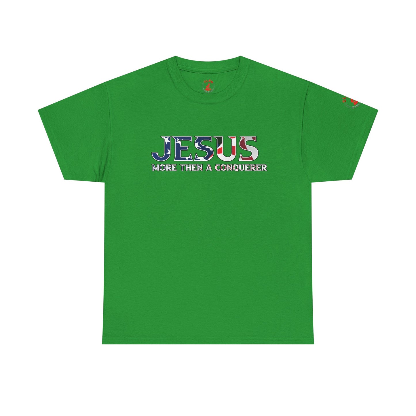 Inspirational Jesus T-Shirt - More Than a Conqueror