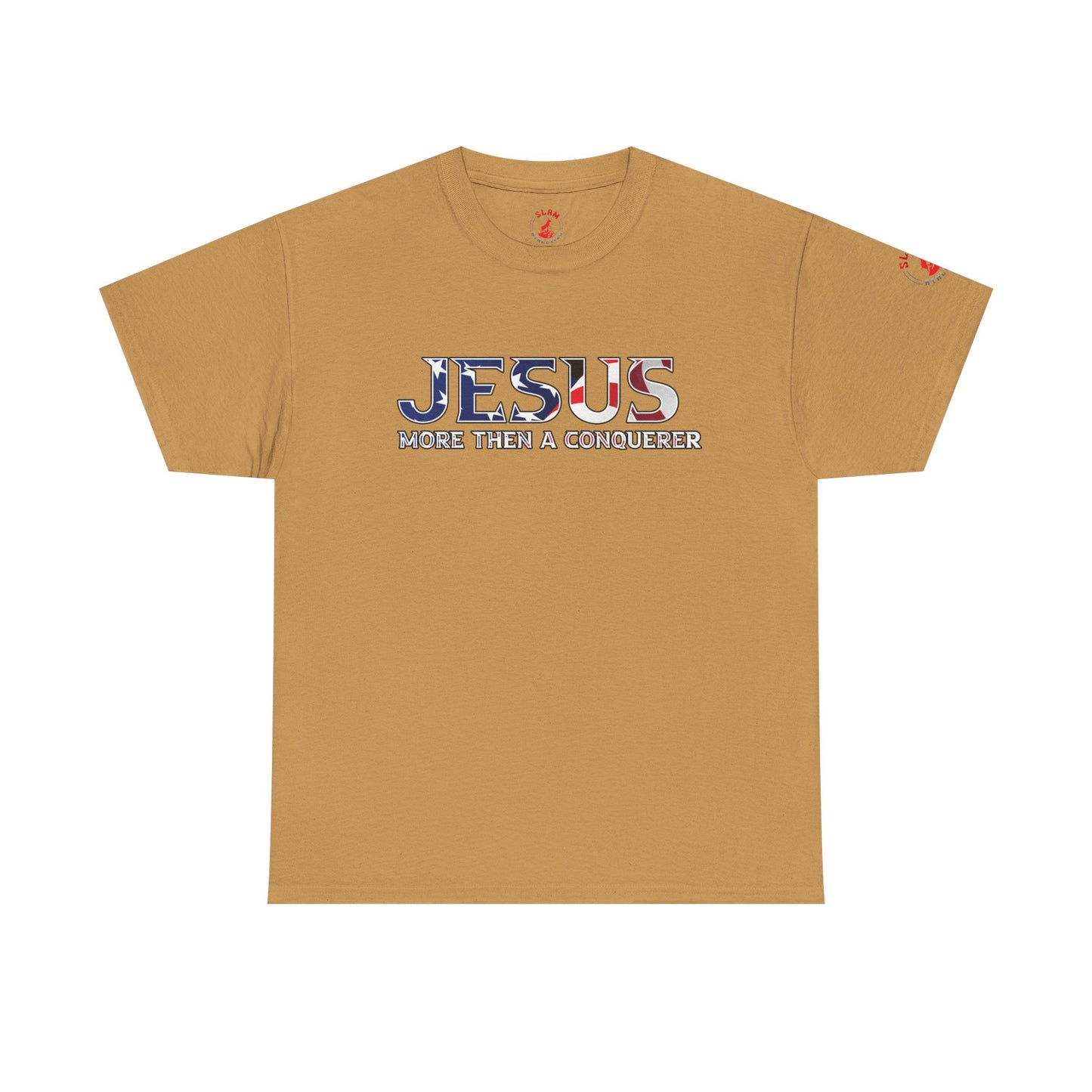 Inspirational Jesus T-Shirt - More Than a Conqueror
