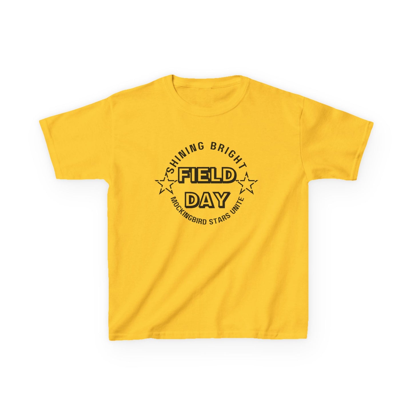 Shining Bright Field Day Kids Tee | Fun, Comfy Cotton T-Shirt for Celebrations
