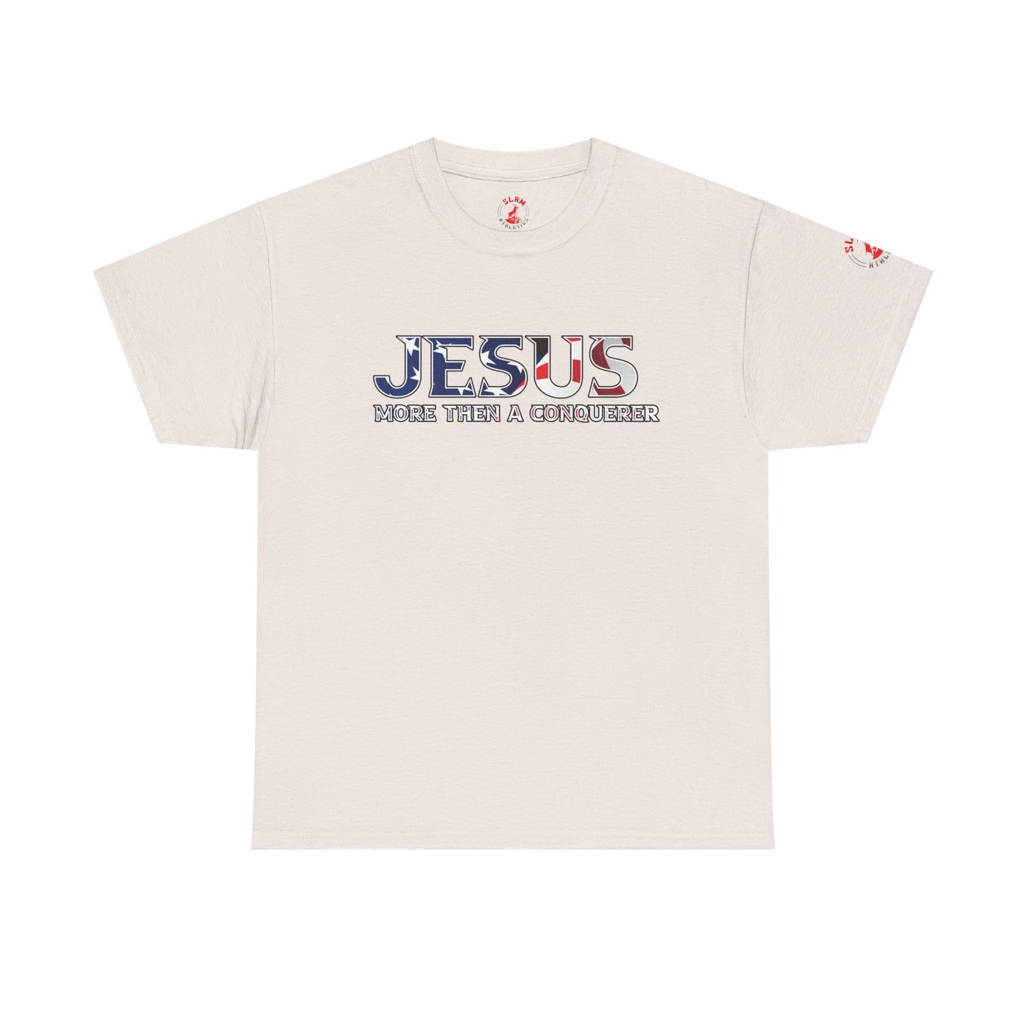 Inspirational Jesus T-Shirt - More Than a Conqueror