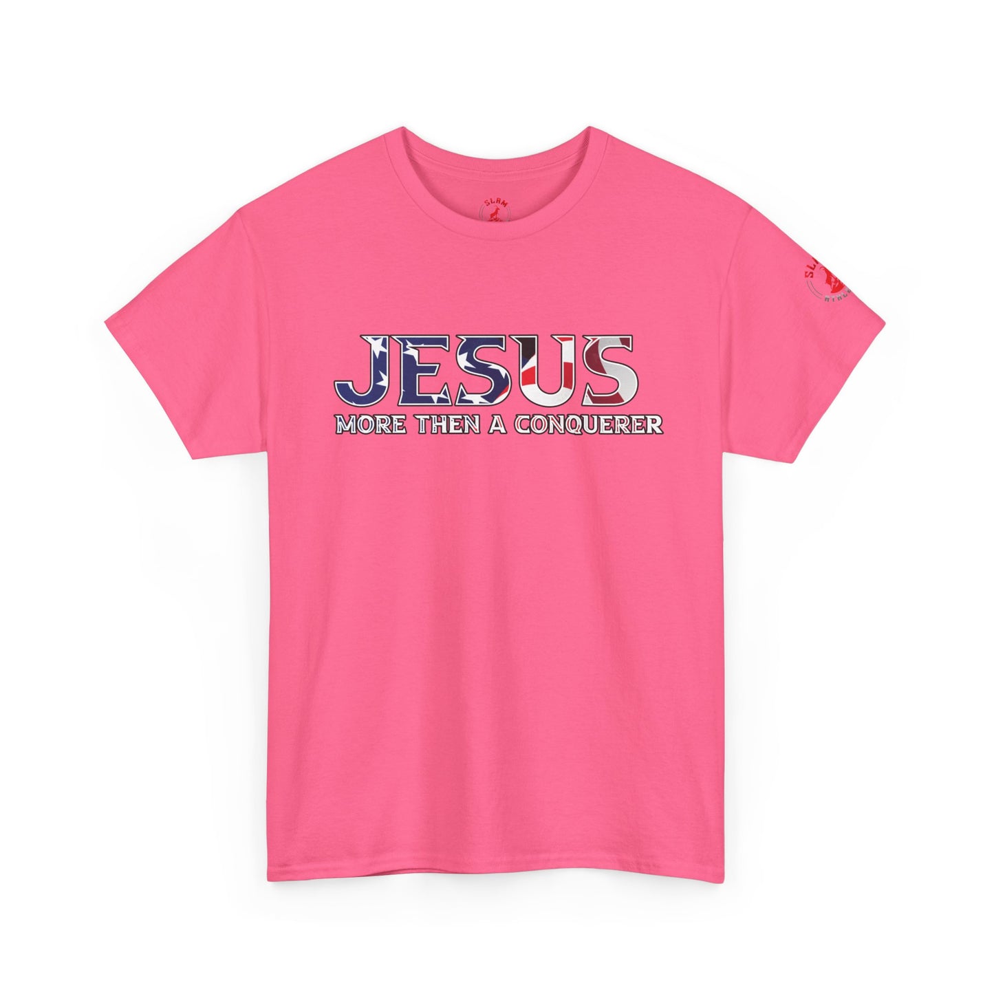 Inspirational Jesus T-Shirt - More Than a Conqueror