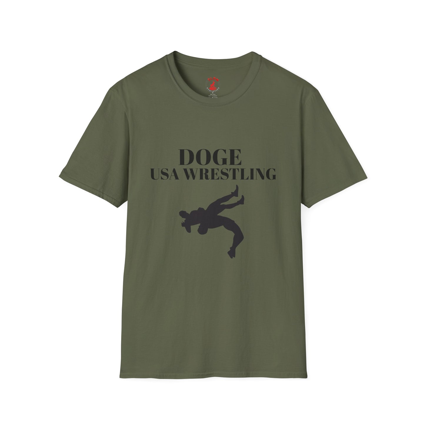 DOGE USA Wrestling Tee – The Ultimate "Audit" Statement
