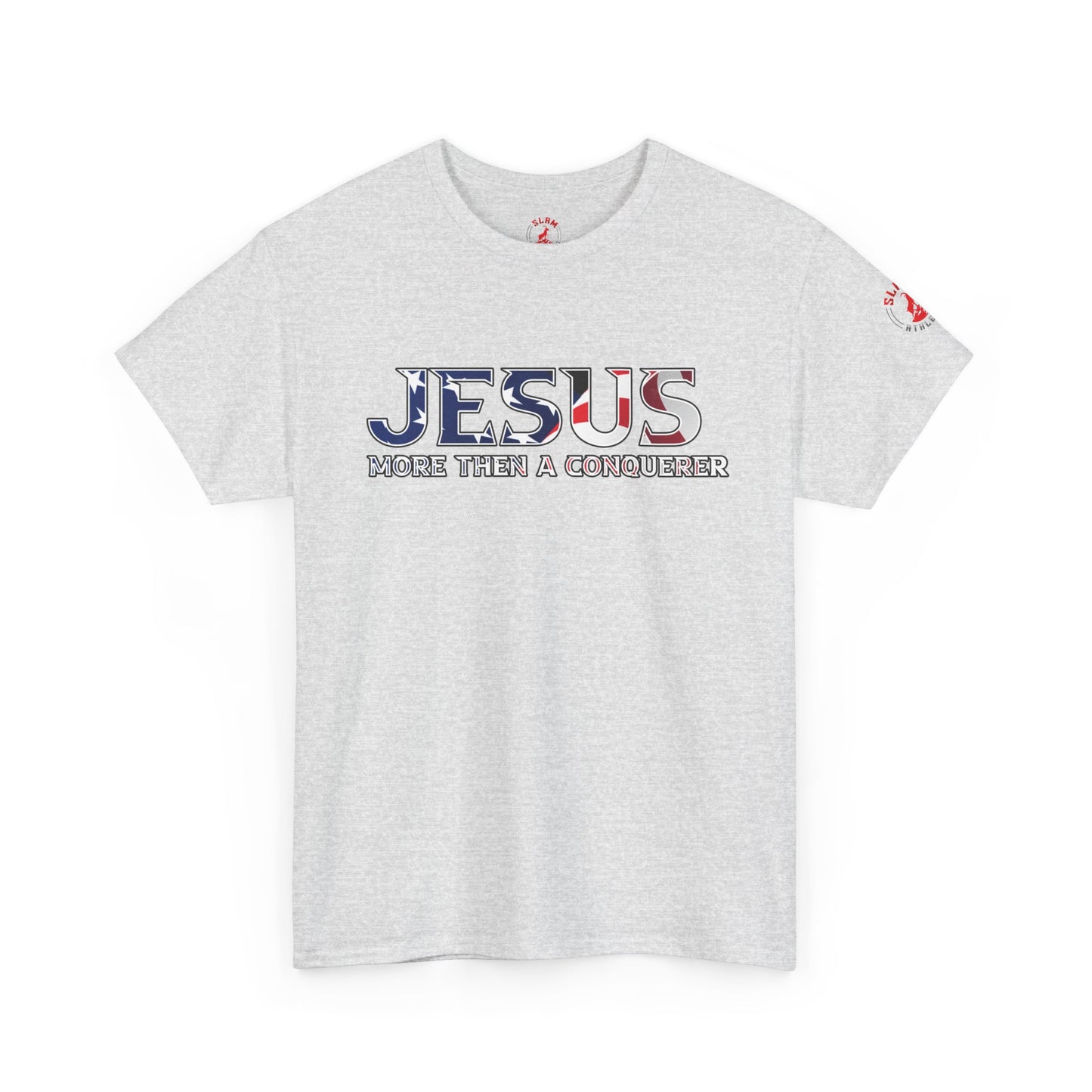 Inspirational Jesus T-Shirt - More Than a Conqueror