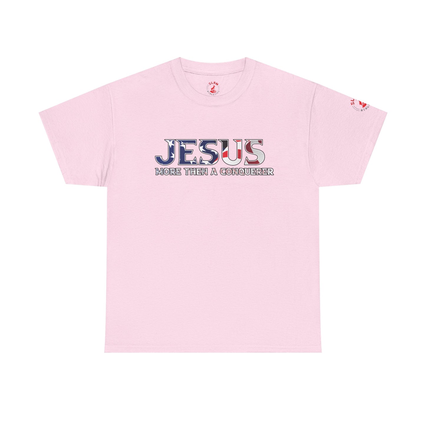Inspirational Jesus T-Shirt - More Than a Conqueror