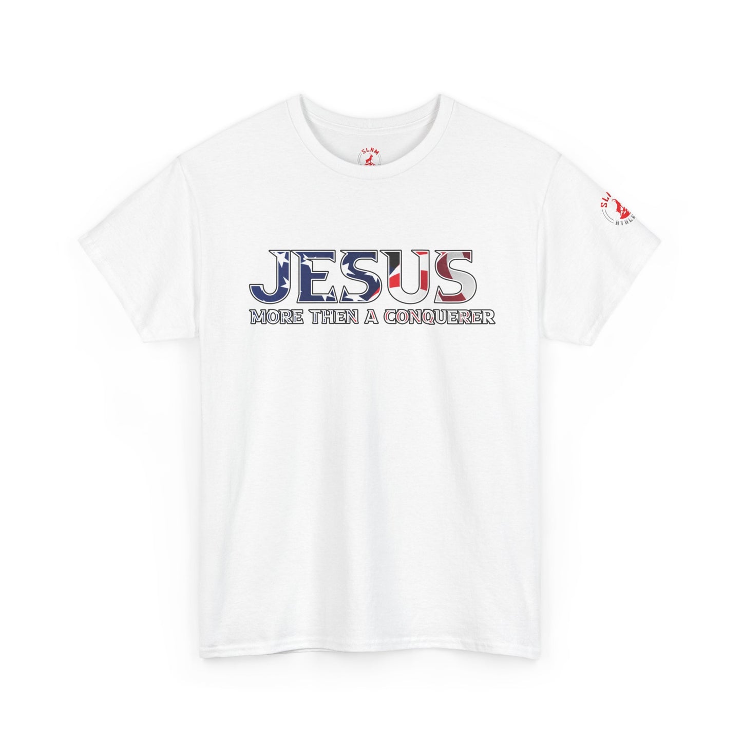 Inspirational Jesus T-Shirt - More Than a Conqueror