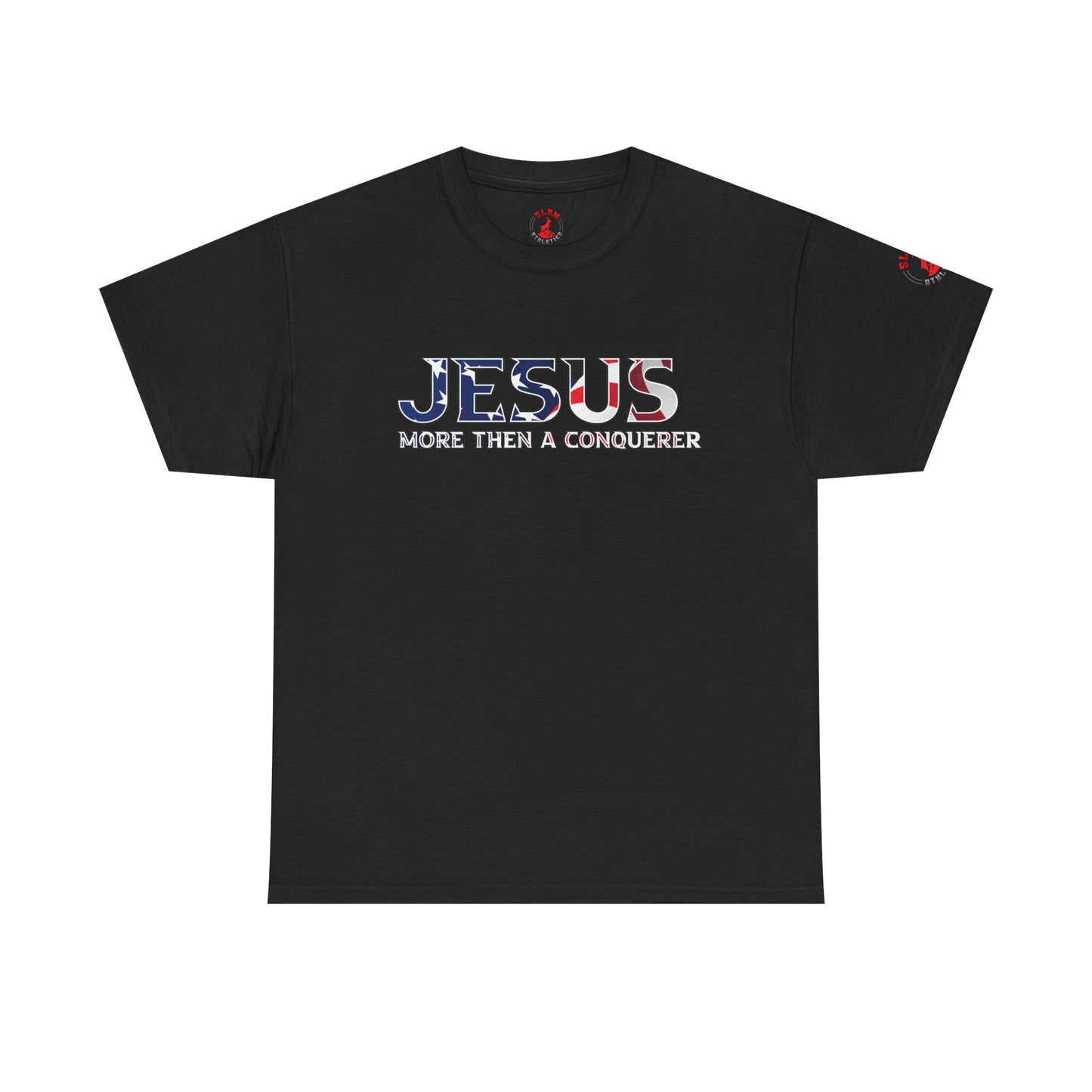 Inspirational Jesus T-Shirt - More Than a Conqueror