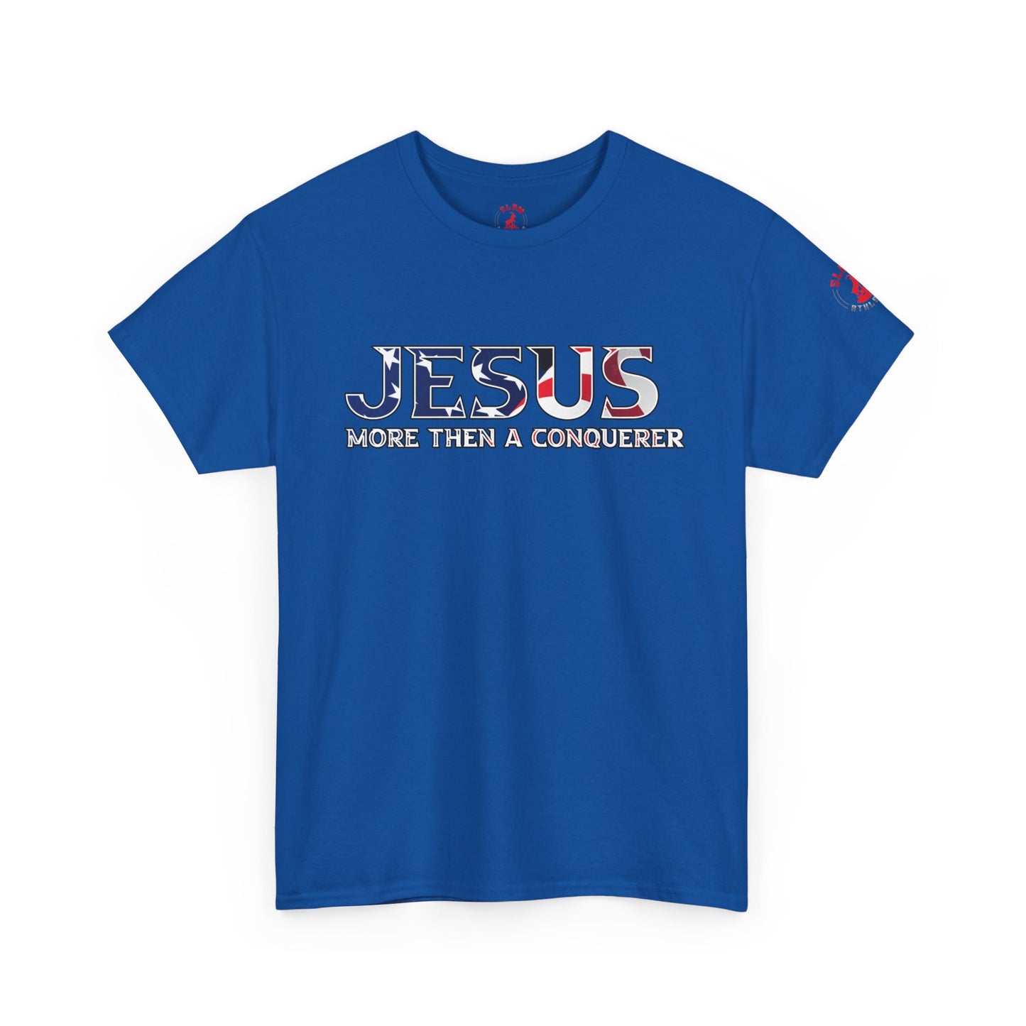 Inspirational Jesus T-Shirt - More Than a Conqueror