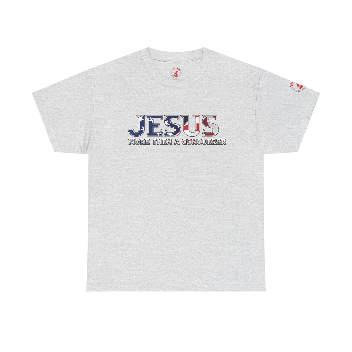 Inspirational Jesus T-Shirt - More Than a Conqueror