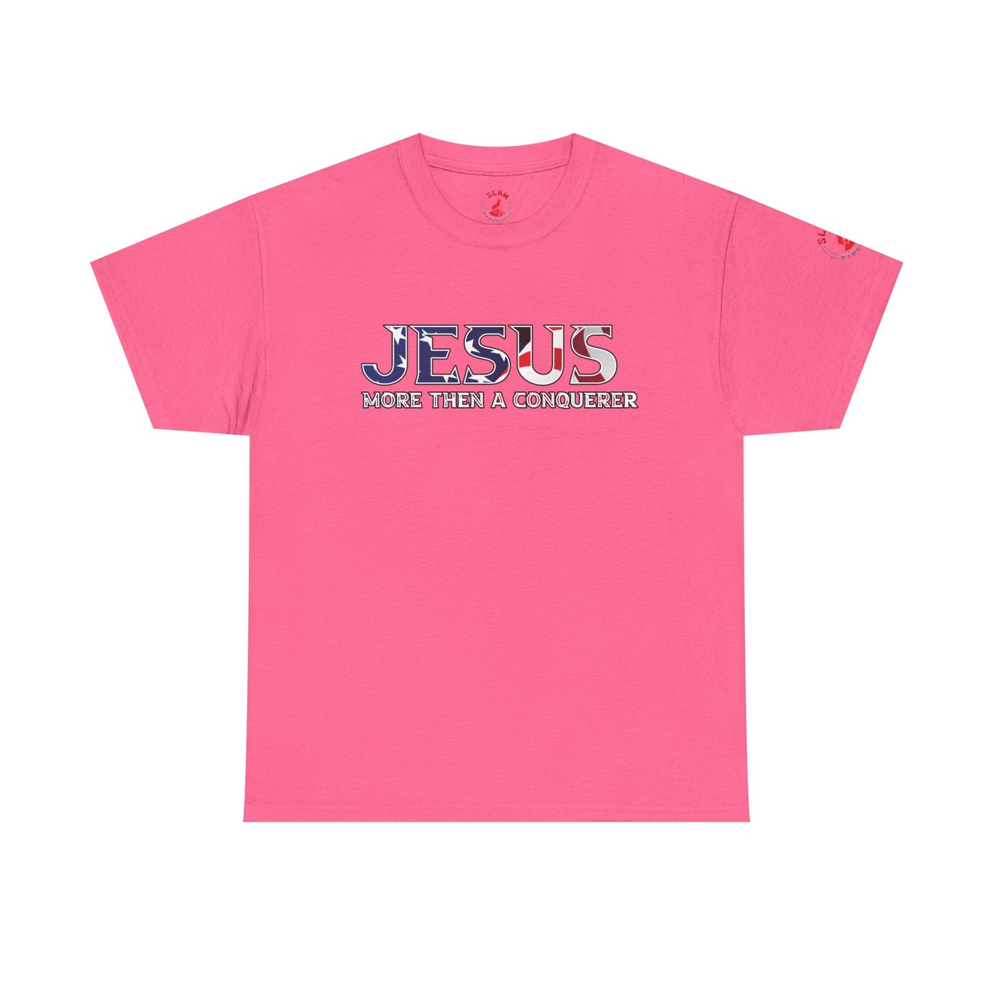 Inspirational Jesus T-Shirt - More Than a Conqueror