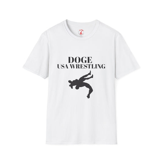 DOGE USA Wrestling Tee – The Ultimate "Audit" Statement