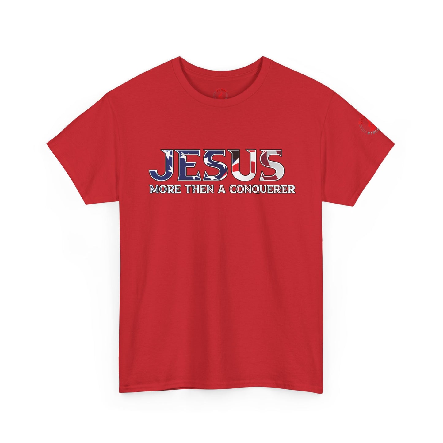 Inspirational Jesus T-Shirt - More Than a Conqueror