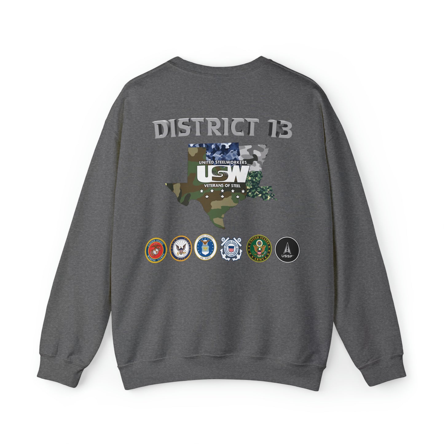 District 13 Veterans of Steel Sweater